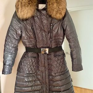 100% Authentic fur Moncler Coat - great condition!